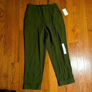 Wide Leg Ankle Pants